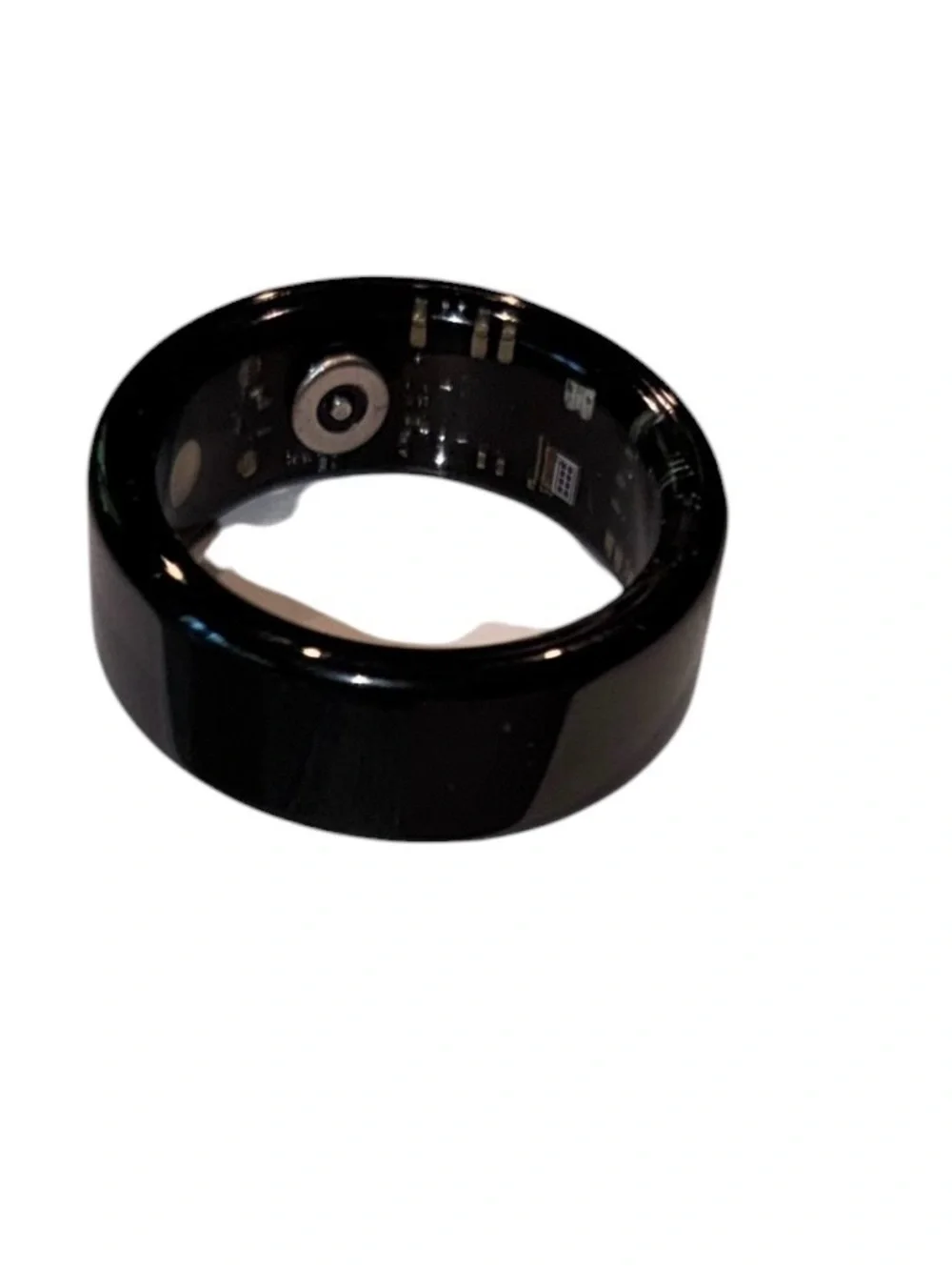 Smart Ring Charging Pad with Silicone Rings - Pink & Black
